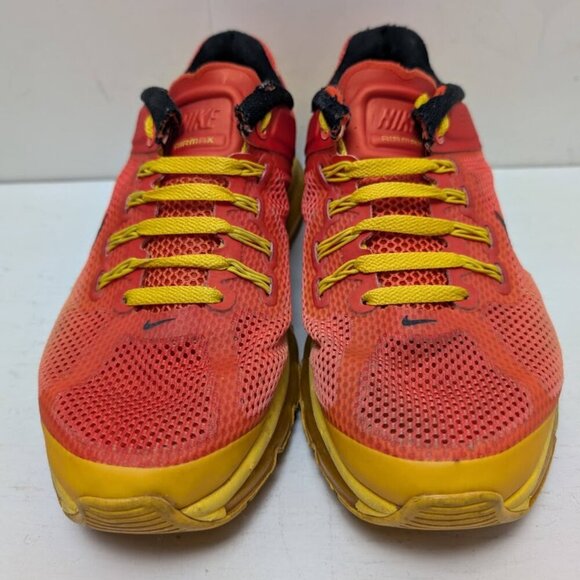 Nike Air Max 2013 Premium Sunset Mens Size 10.5 Orange Yellow 579954-807 main image 7
